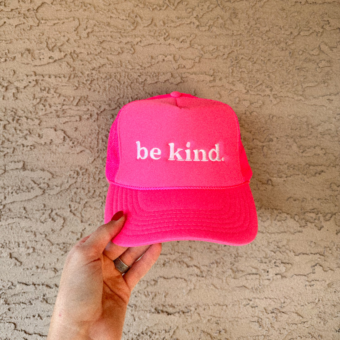BE KIND HAT - PINK