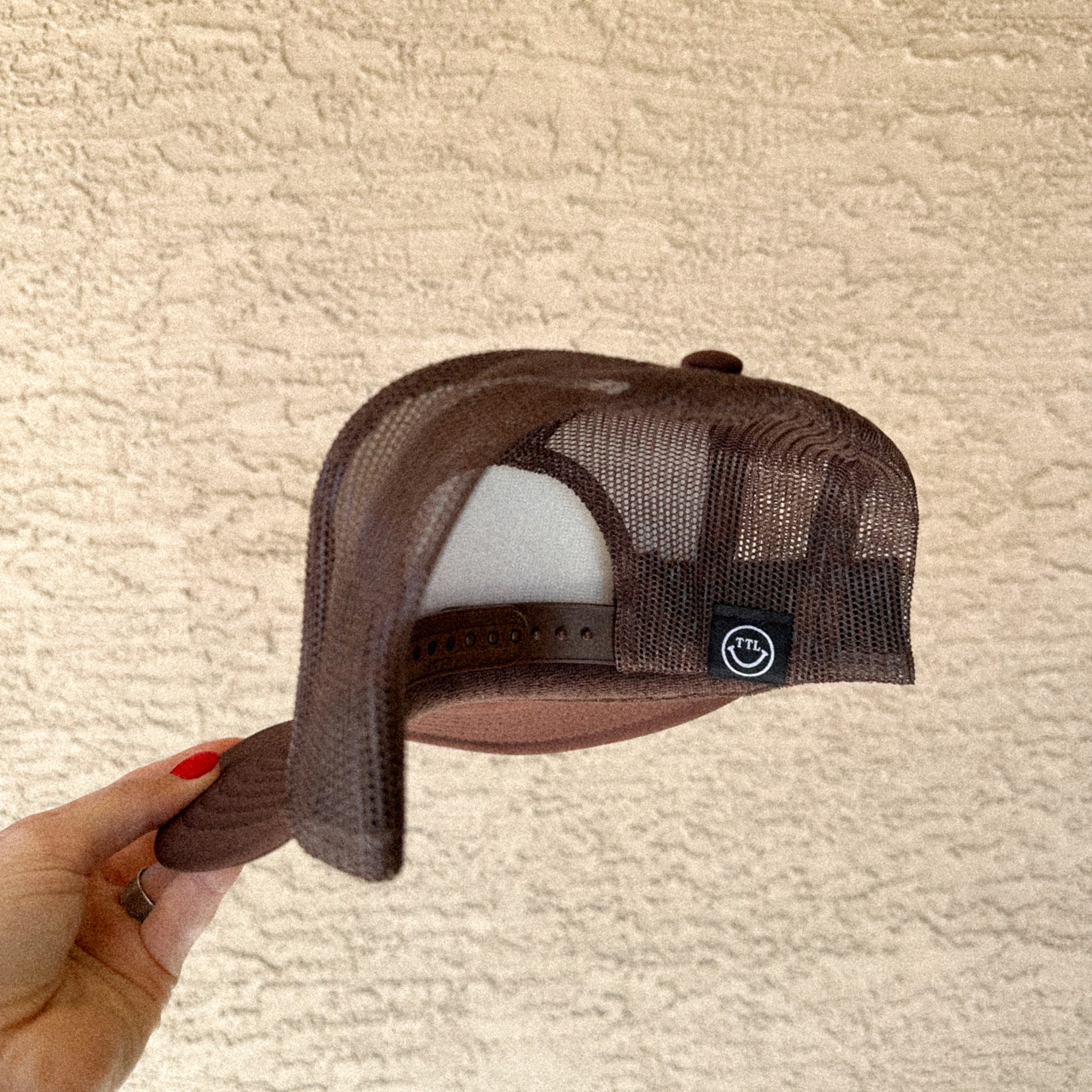 BE A KIND HUMAN HAT - BROWN/TAN