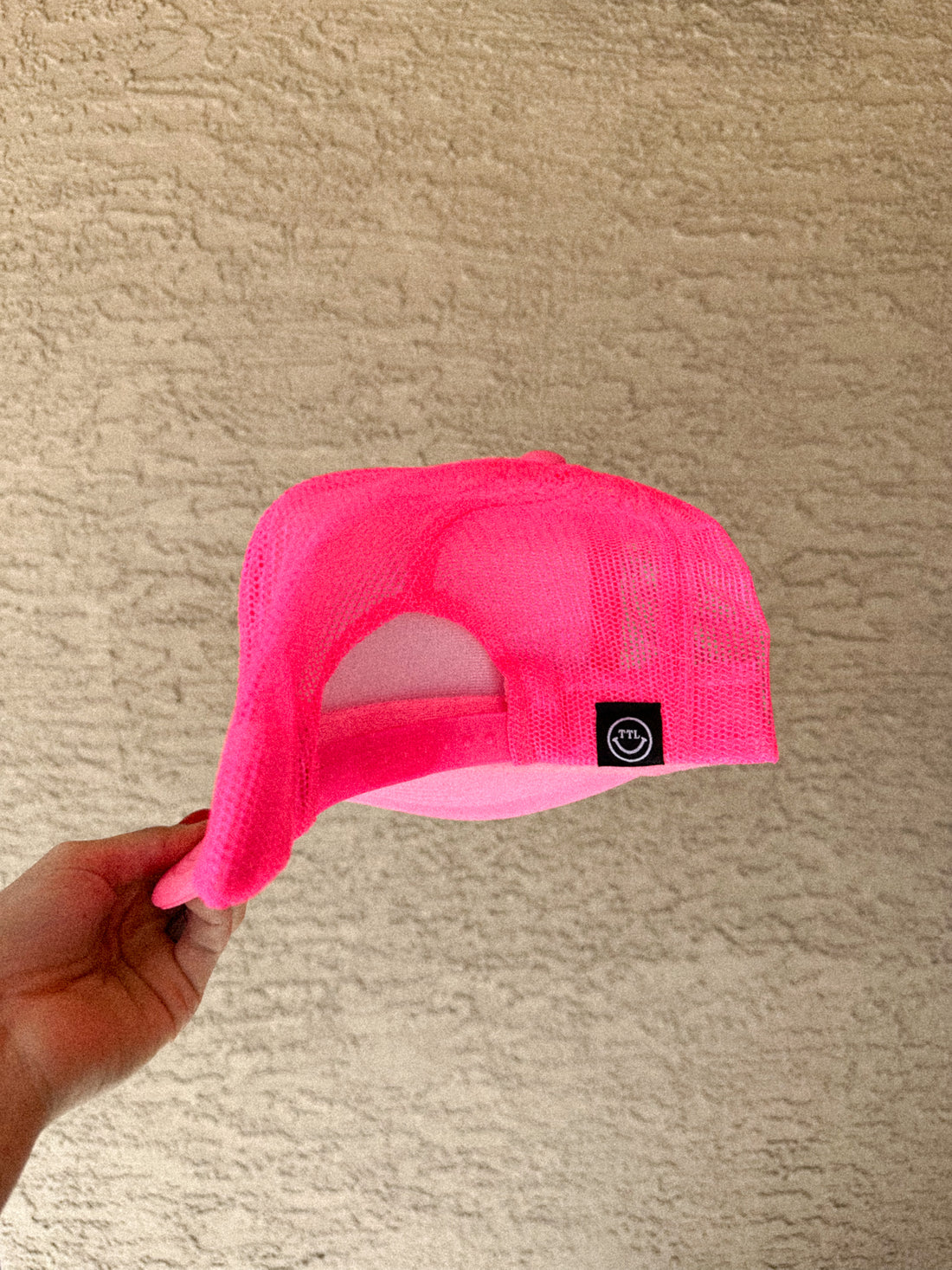 TTL SMILEY HAT - PINK