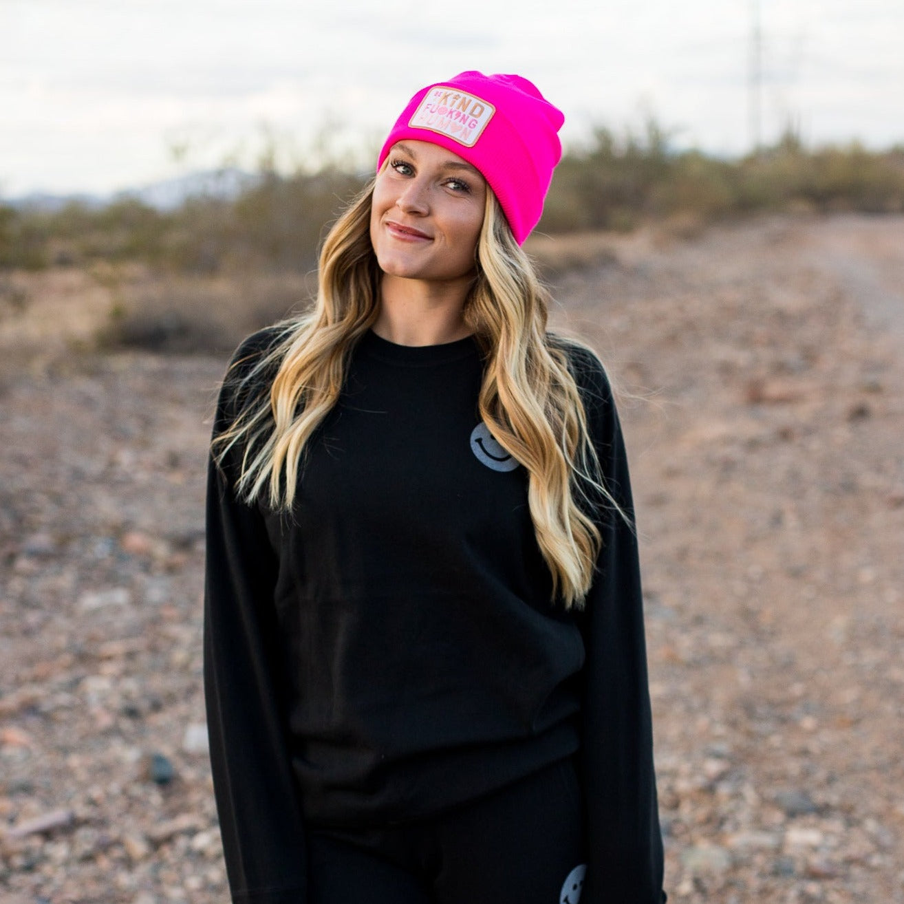 PINK BEANIE - BAKFH