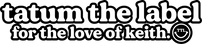 TATUM THE LABEL logo
