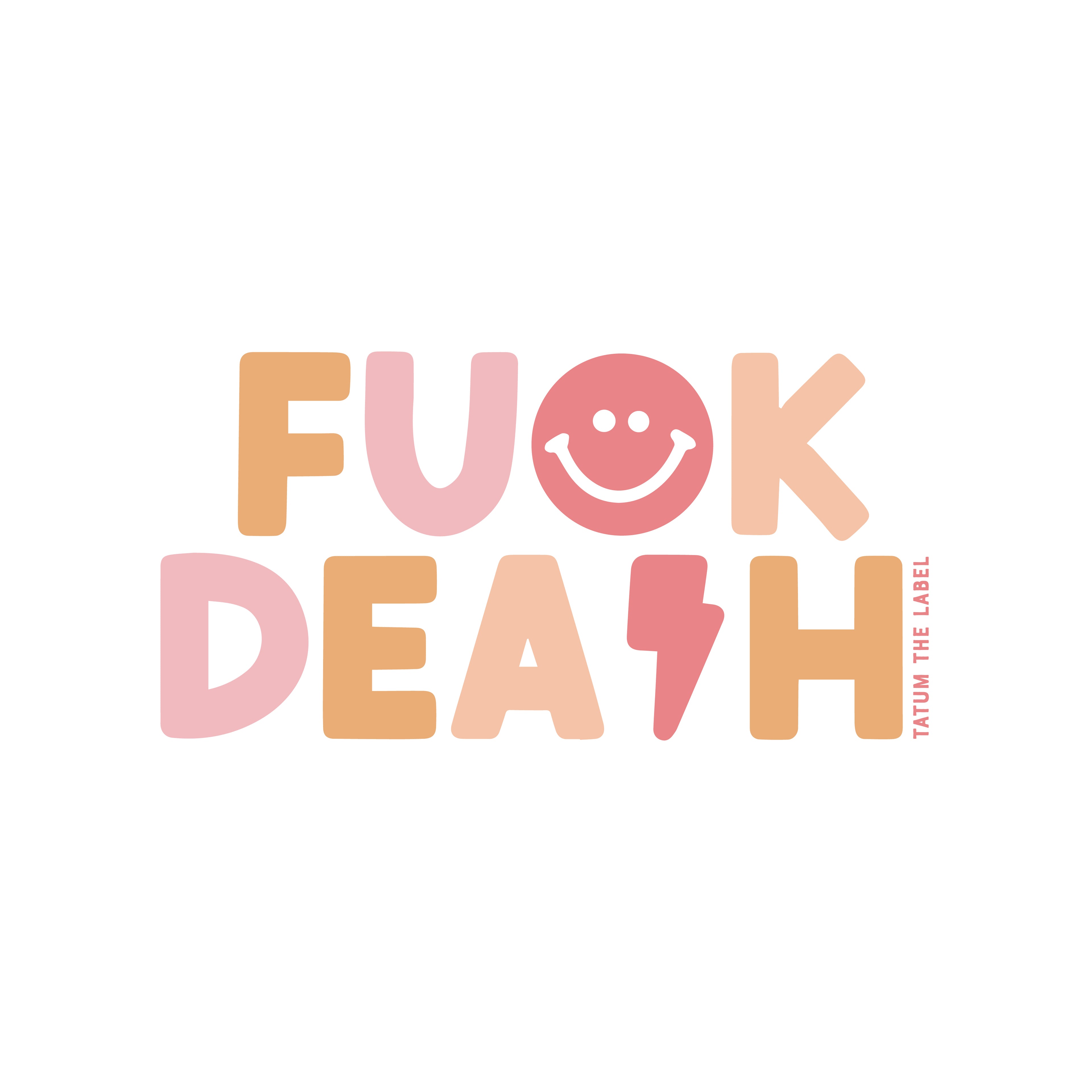 F*CK DEATH STICKER