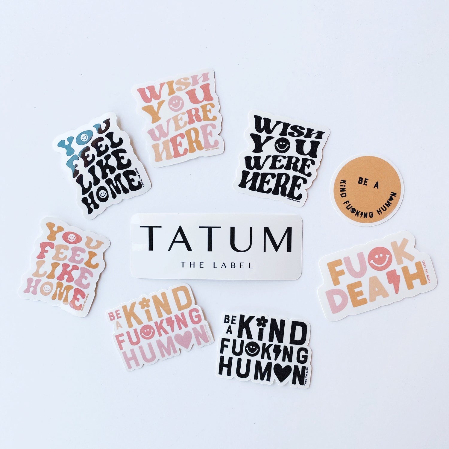 TATUM THE LABEL STICKER