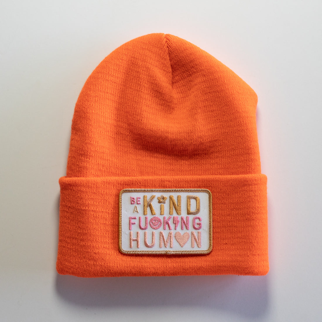 ORANGE BEANIE - BAKFH