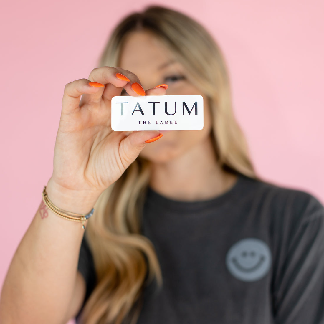 TATUM THE LABEL STICKER