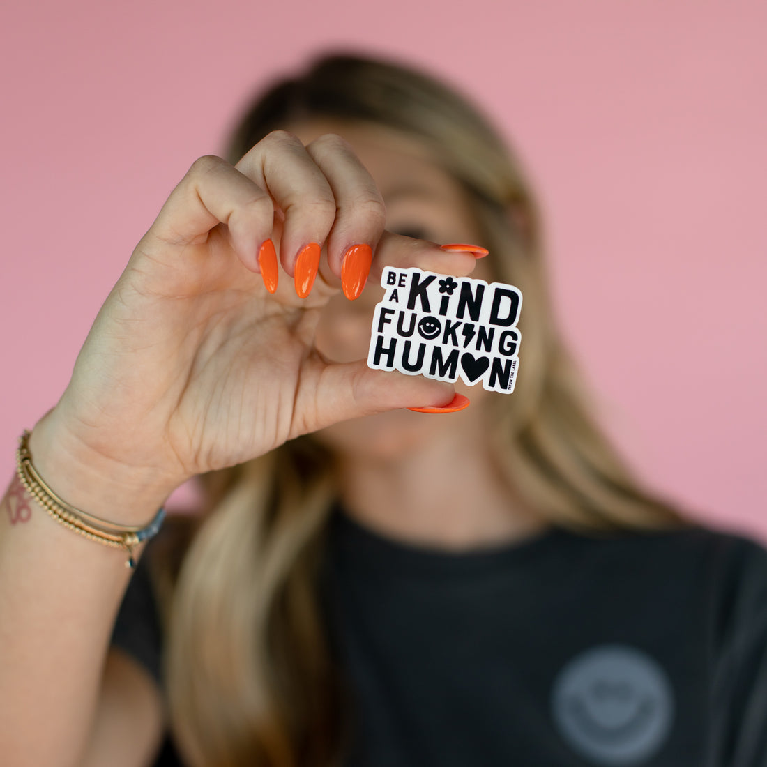 BE A KIND HUMAN STICKER
