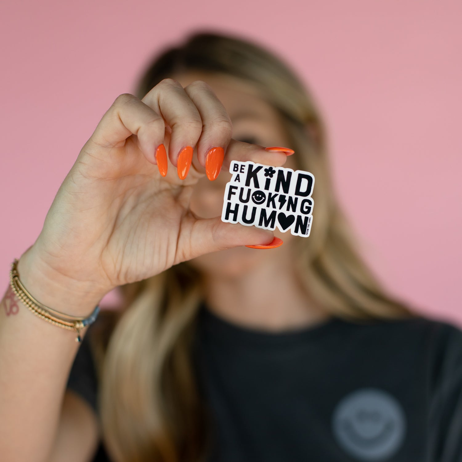 BE A KIND HUMAN STICKER