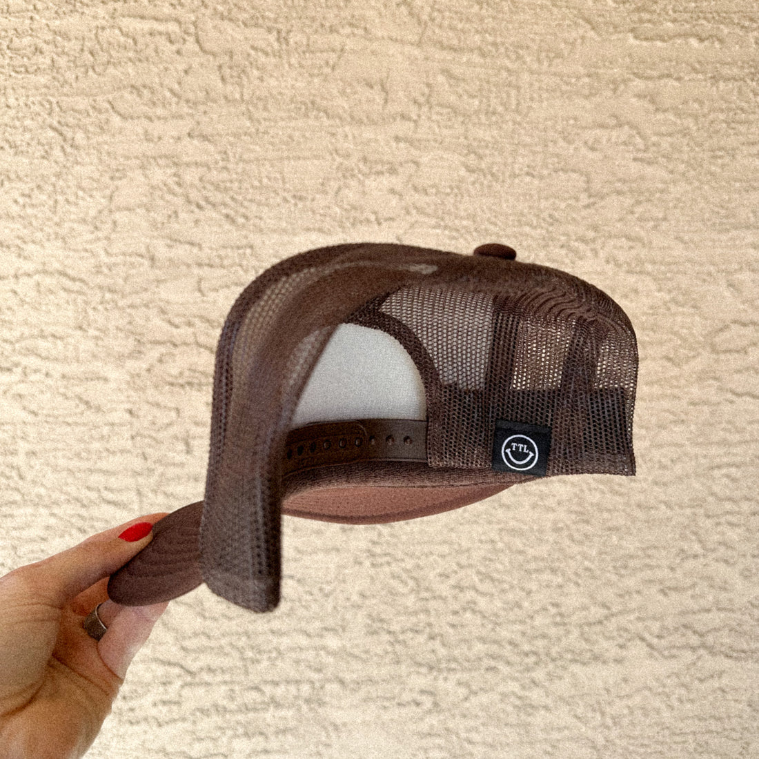 BE A KIND HUMAN HAT - BROWN/TAN