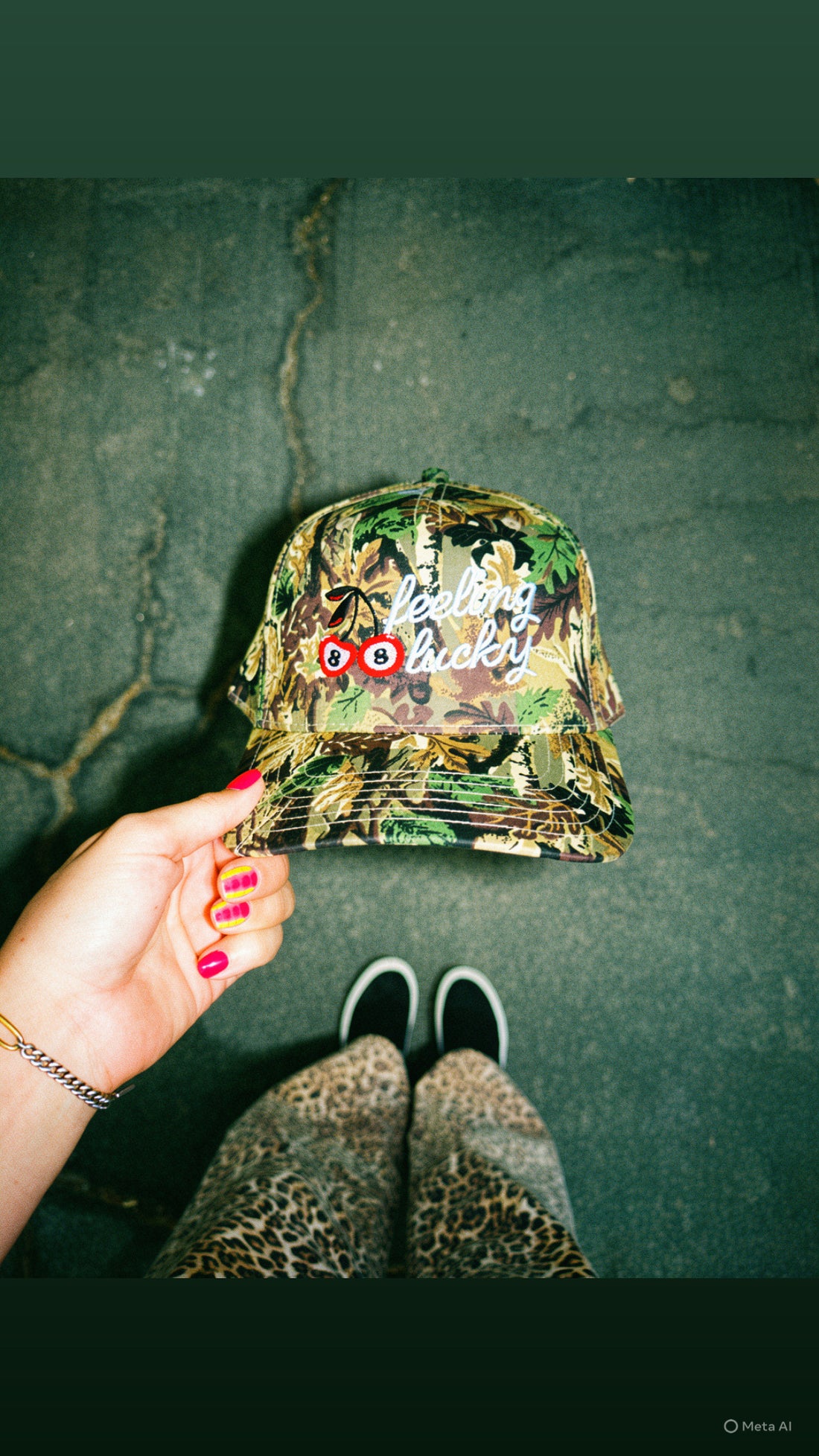 Feeling Lucky with Cherries Camo