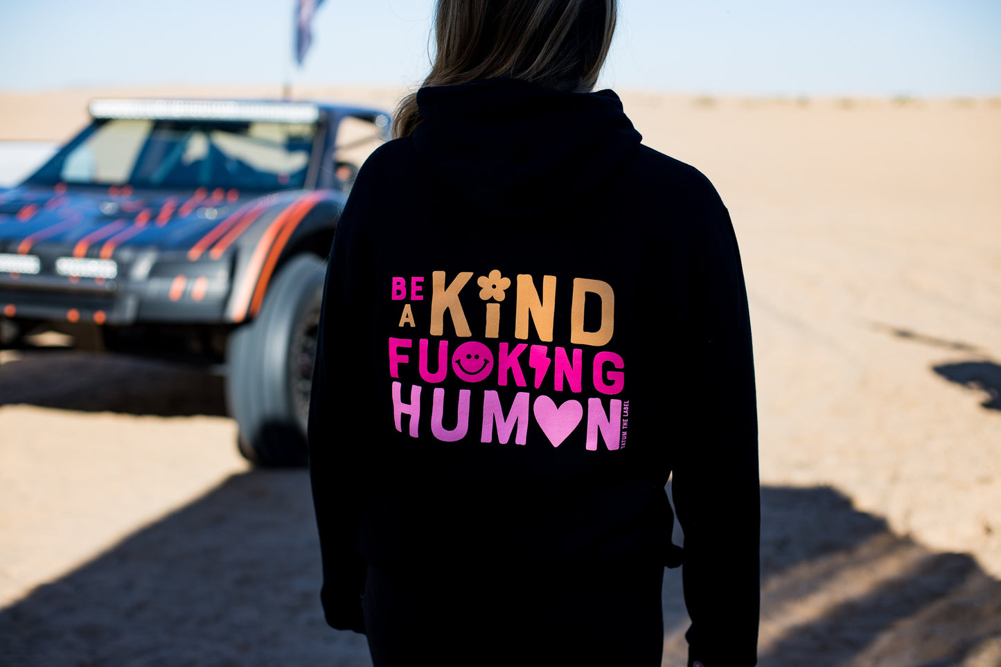 WOMEN'S BE A KIND F*ING HUMAN HOODIE