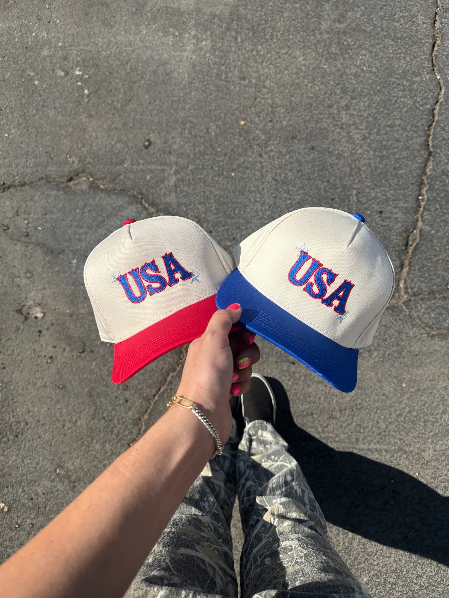 USA CANVAS HAT