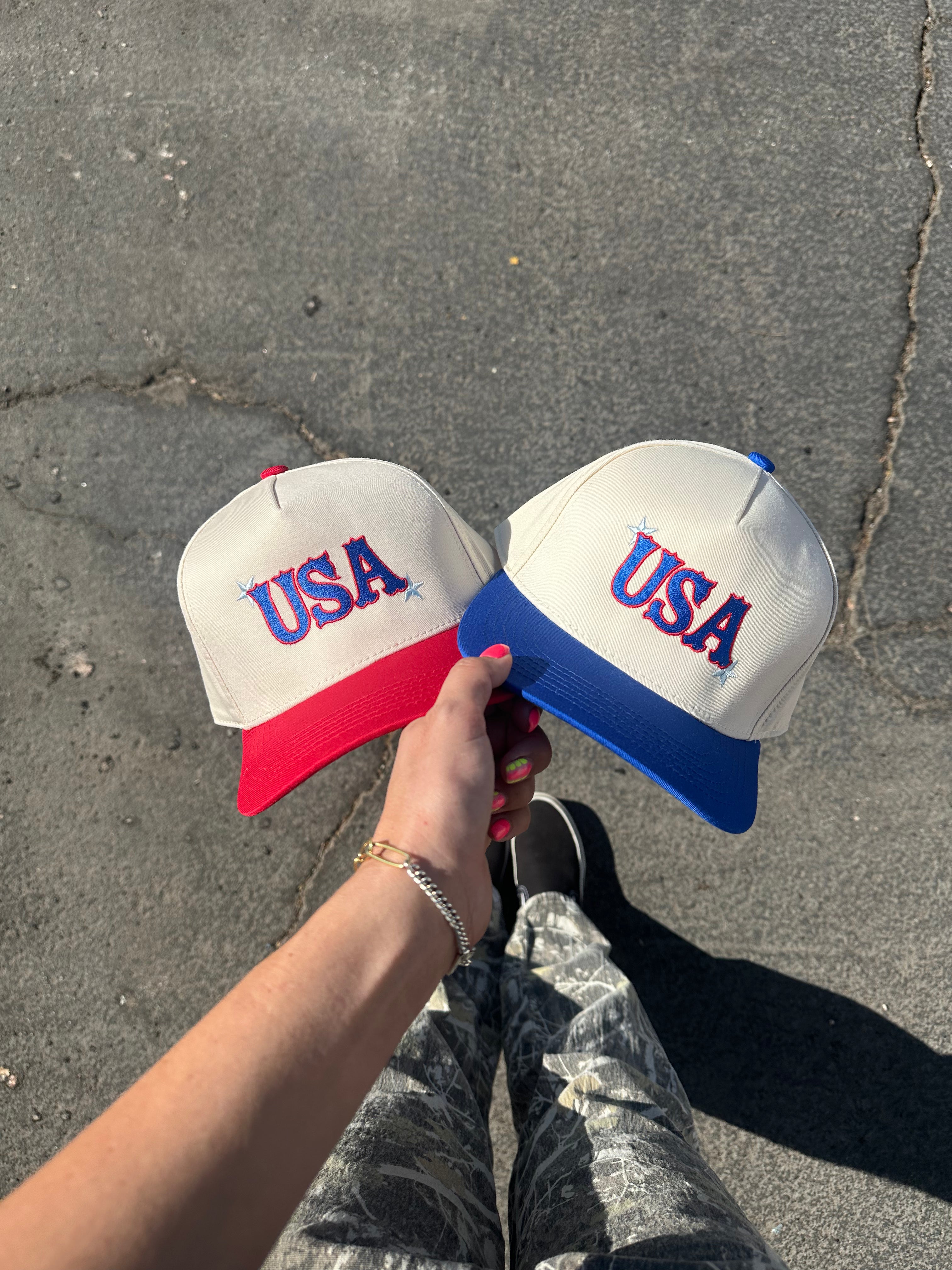 USA CANVAS HAT
