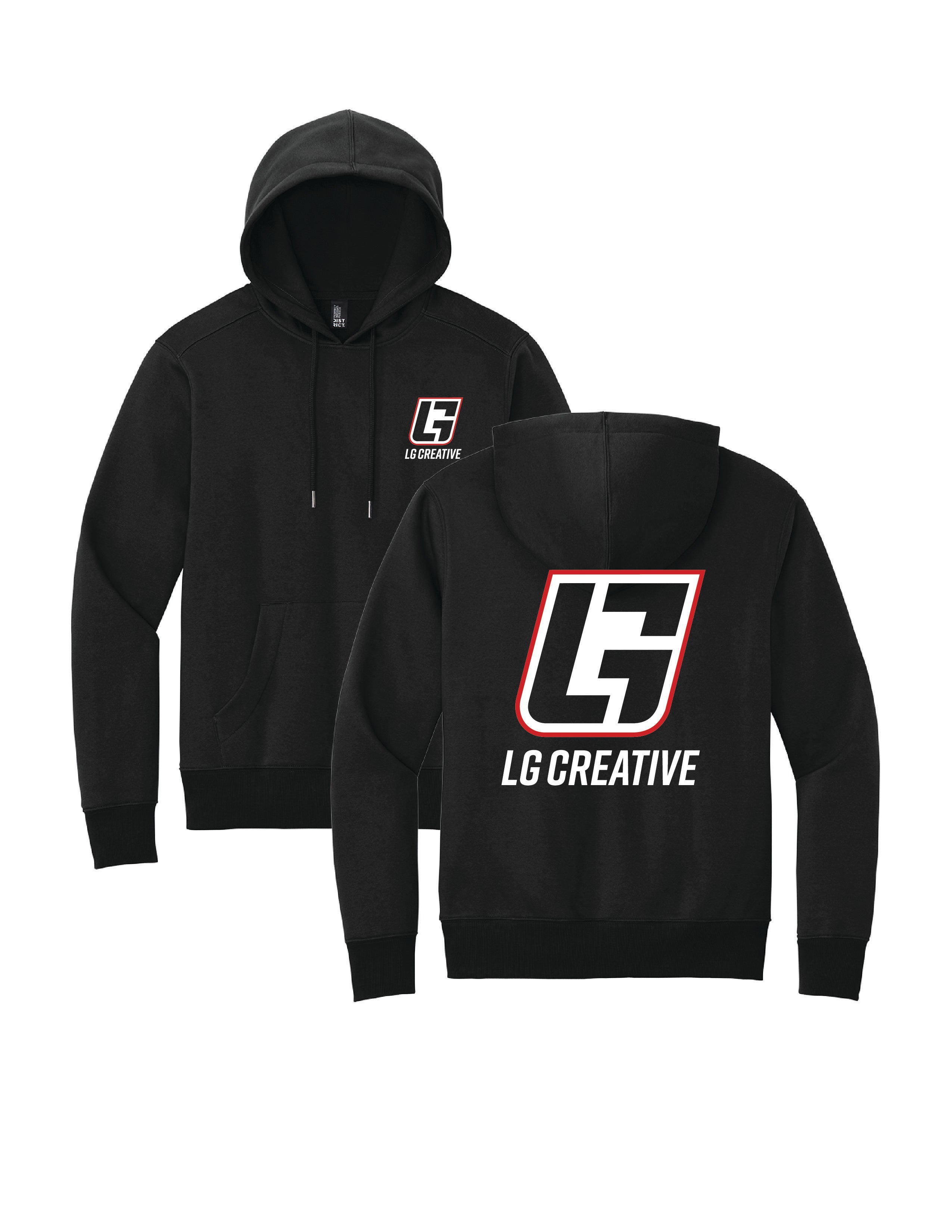 LG Creative Red Hoodie