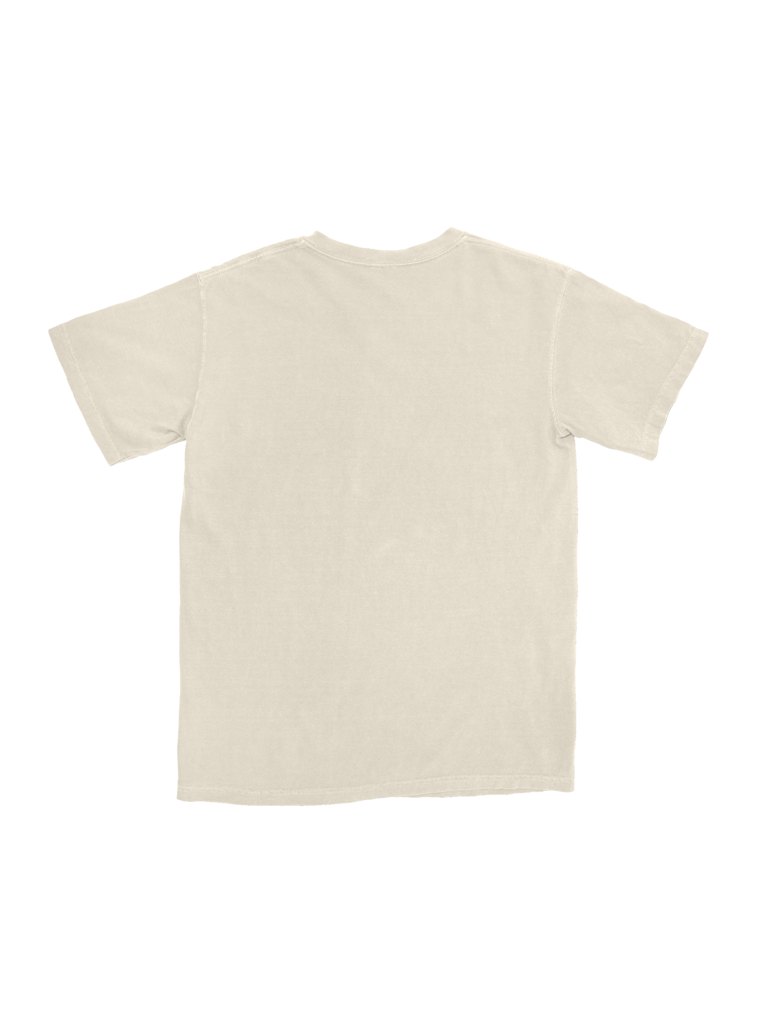 YOU FEEL LIKE HOME TEE - CREAM &amp; BLUE