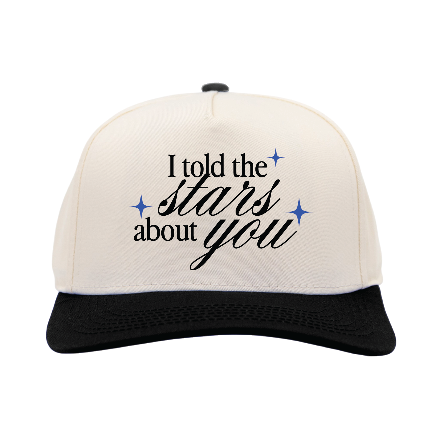 I TOLD THE STARS ABOUT YOU - CREAM/BLACK
