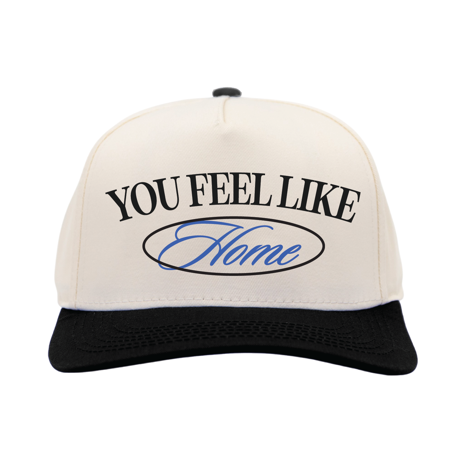 YOU FEEL LIKE HOME CIRCLED - CREAM/BLACK