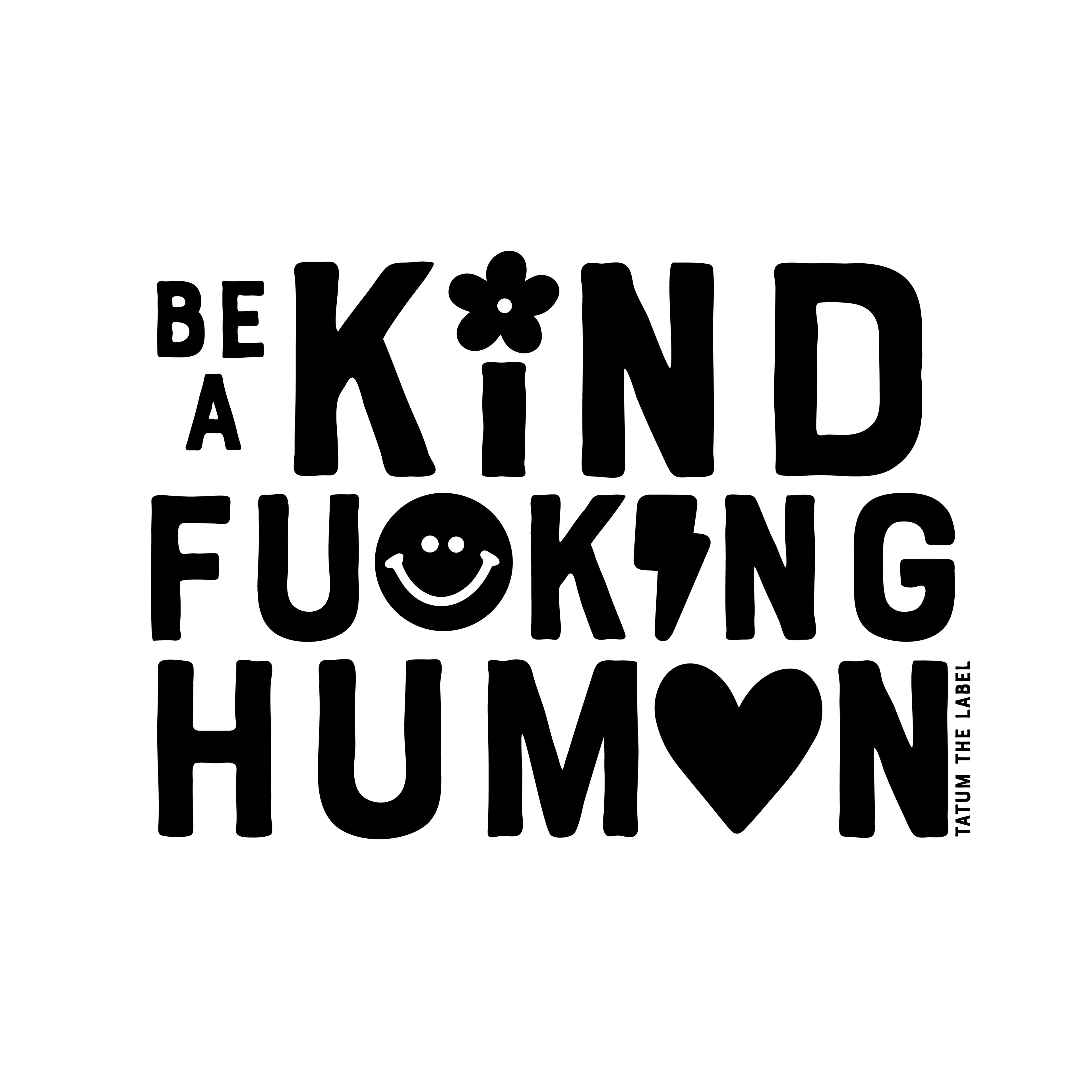 BE A KIND HUMAN STICKER