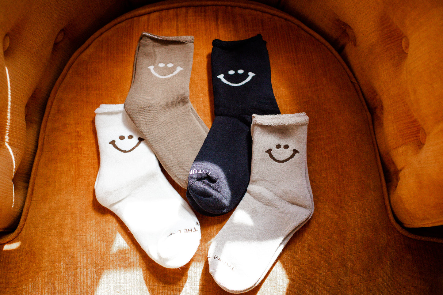 SMILEY SOCK (4 PACK)