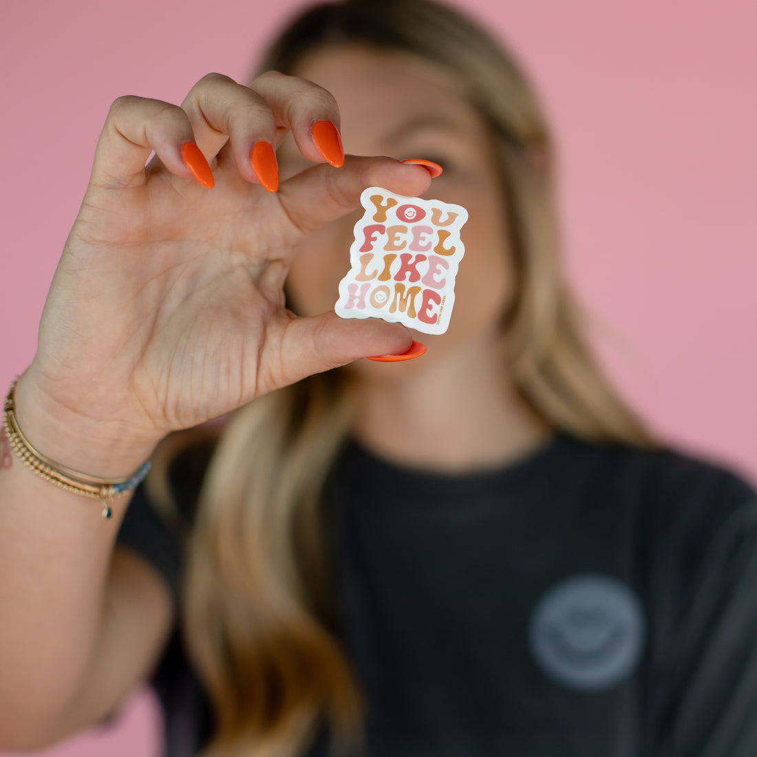 YOU FEEL LIKE HOME STICKER - COLOR