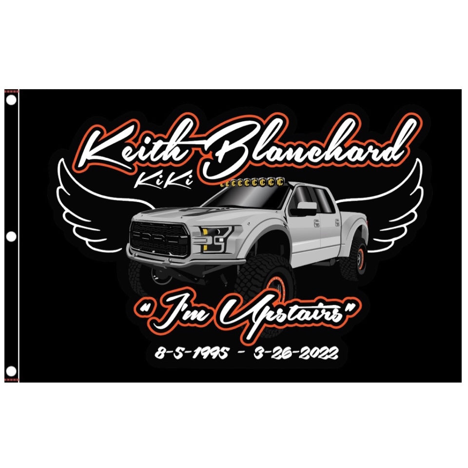 KEITH BLANCHARD MEMORIAL FLAG